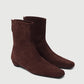 Hunter Brown Suede Ankle Boot