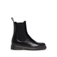 Black Leather Chelsea Boot