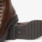 Brown Leather Lace Boot