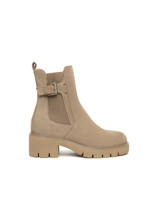 Beige Chelsea Boot