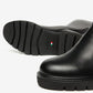 Knee High Blsck Leather Boot