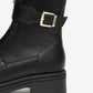 Biker Boot With Centre Zip