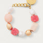 Ibiza Bracelet In Watermelon by Vanessa Baroni, product photo on a soft off-white background
