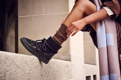 Classic Sneaker Boot In Black