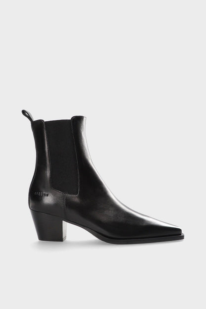 Contemporary Ankle Boot Square Toe