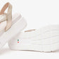Leather Weave Block Heel
