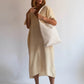 Hobo Braided Soft In White Sand