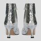 Silver Croco Print Boot