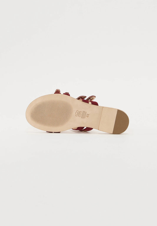 Animal Print Loafer With Gold Snaffle