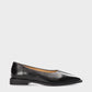 Black Leather Pump