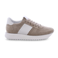 Flash Sneaker In Linen And White