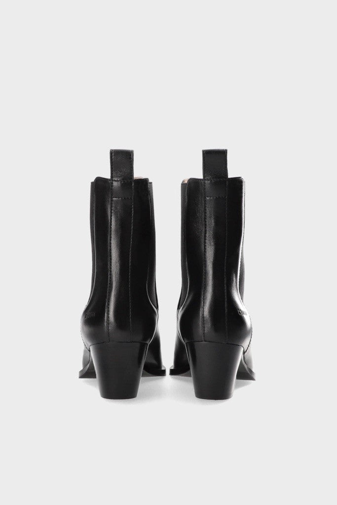 Contemporary Ankle Boot Square Toe