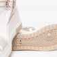 Leather Block Heel Sandal