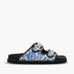 Leather Block Heel Sandal