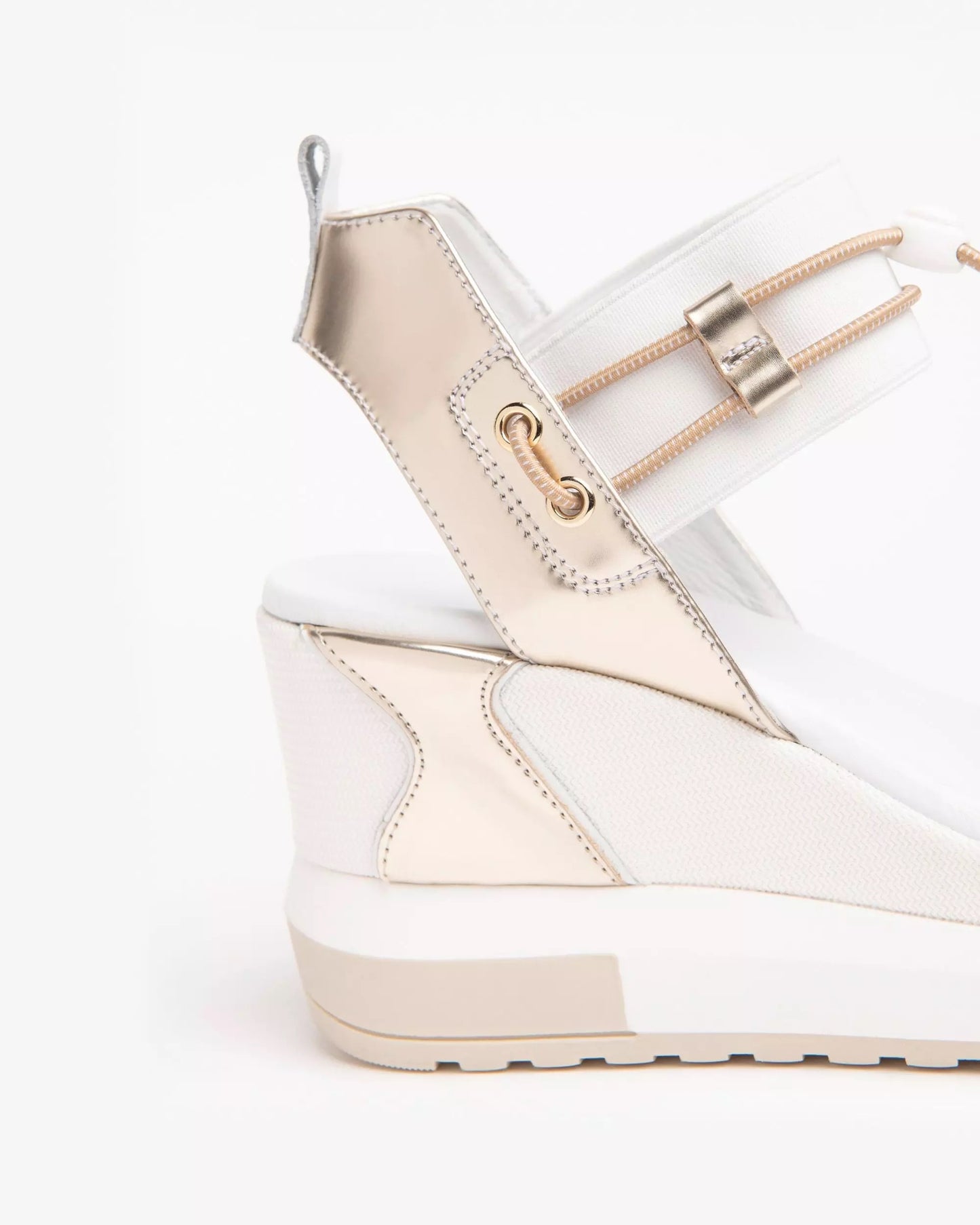 Leather Block Heel Sandal