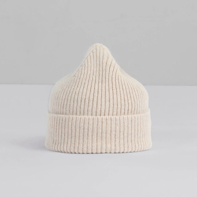 Le Bonnet Classic Beanie In Ivory
