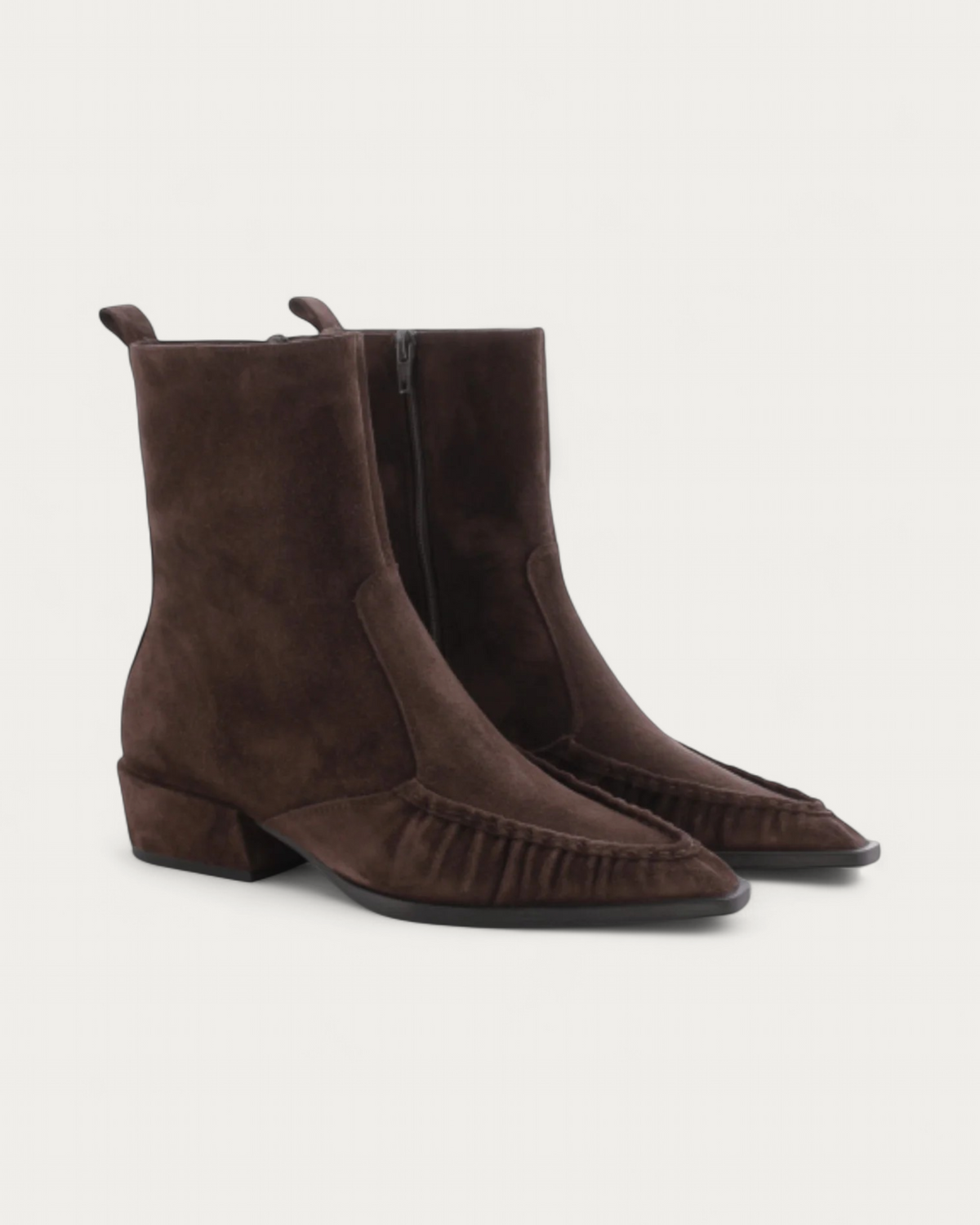 Kennel & Schmenger Calla Brown Suede Ankle Boot, back view