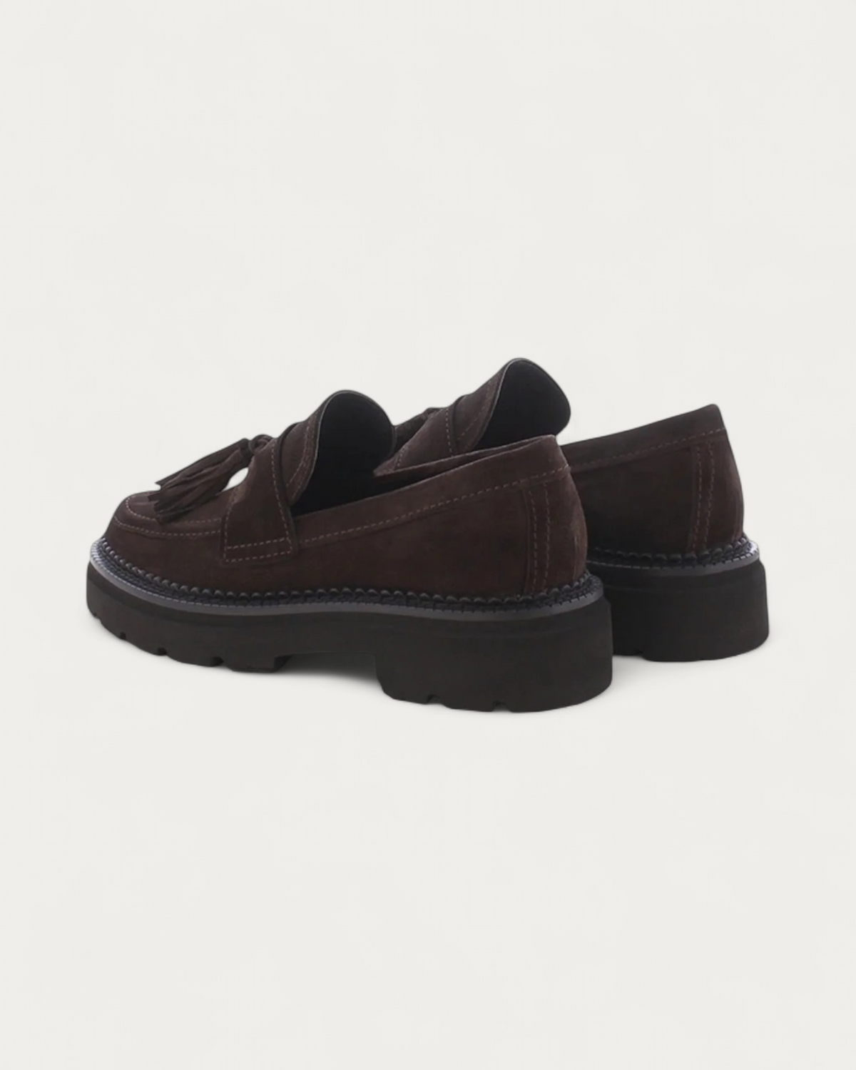 Kennel & Schmenger Chocolate Suede Loafer, pair
