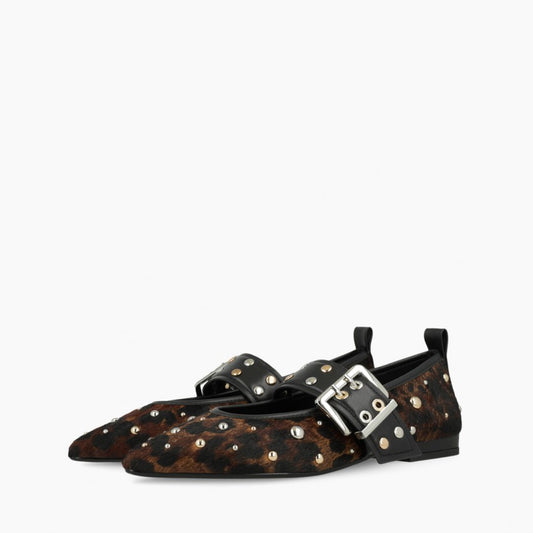 Animal Print Ballerinas