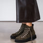 Lana Boot In Olive Suede