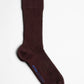 Aydo Studios Lublin Rhythm socks in Blush Thread, single sock