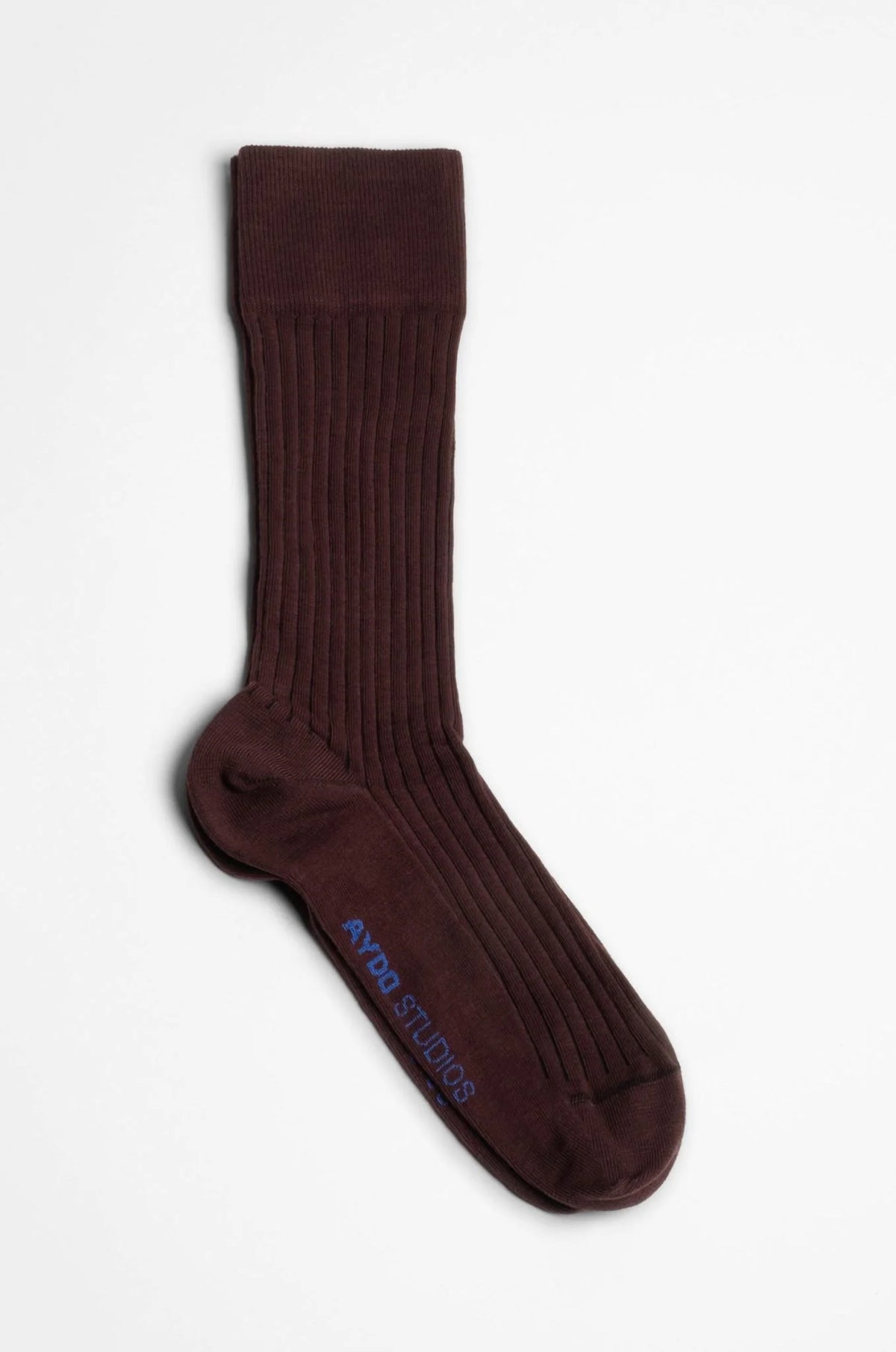 Aydo Studios Lublin Rhythm socks in Blush Thread, single sock