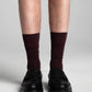 Aydo Studios Lublin Rhythm socks in Blush Thread, worn