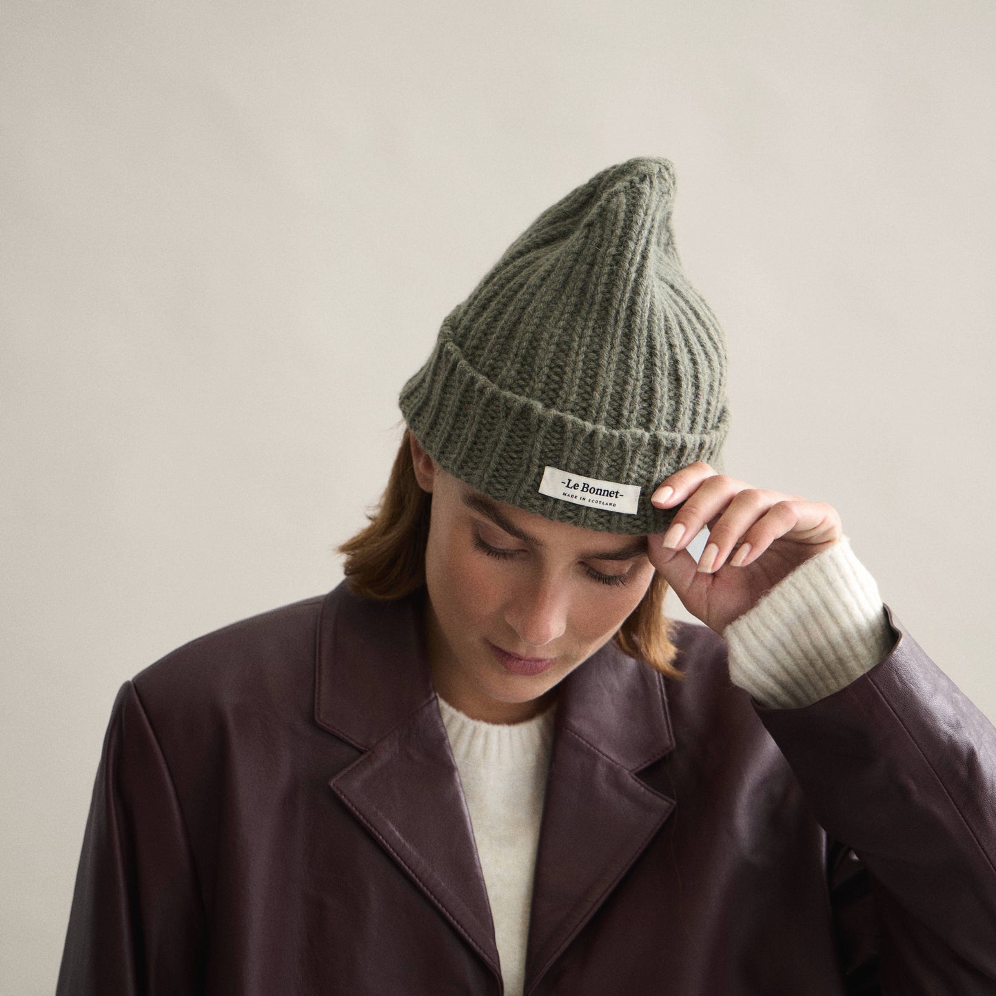 Le Bonnet Logo In Croco