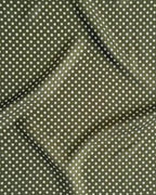 Lescarf Polkadot Scarf In Green And Cream - view 6