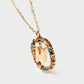 Initial Necklace 'M'
