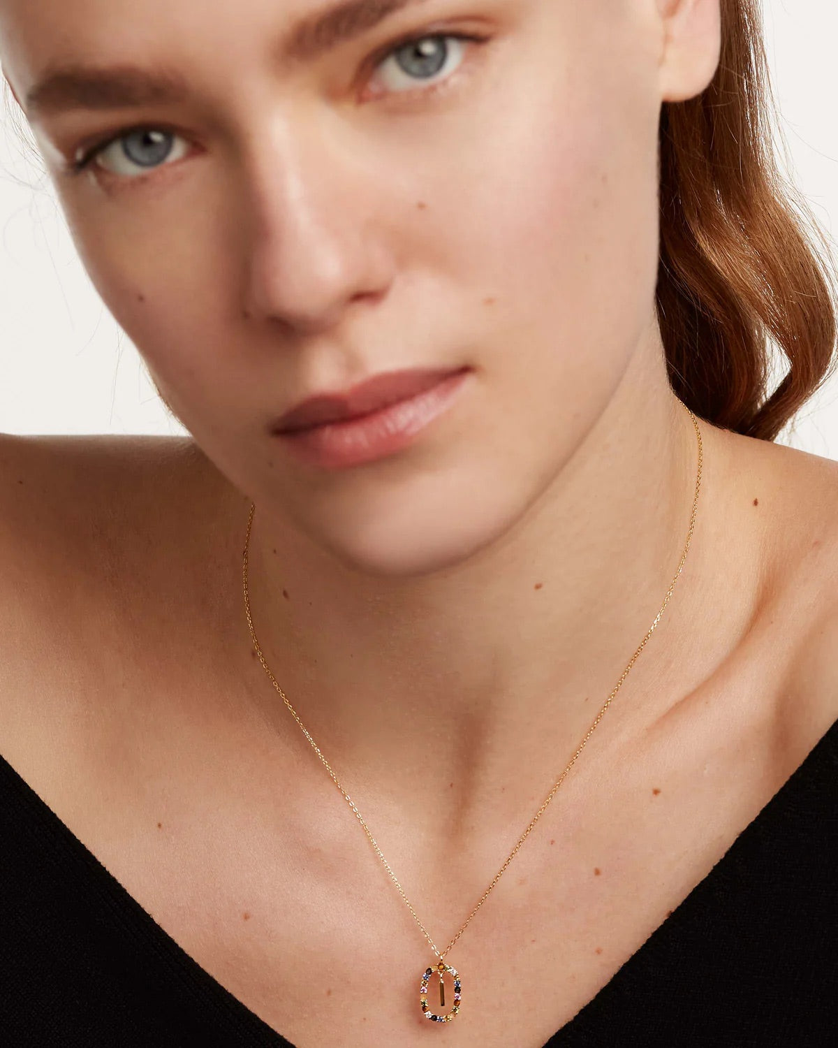 Initial Necklace 'M'