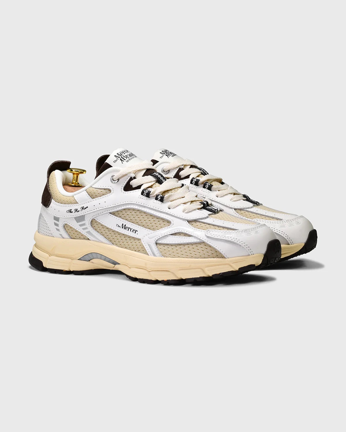 The Re-Run Vintage White/Brown
