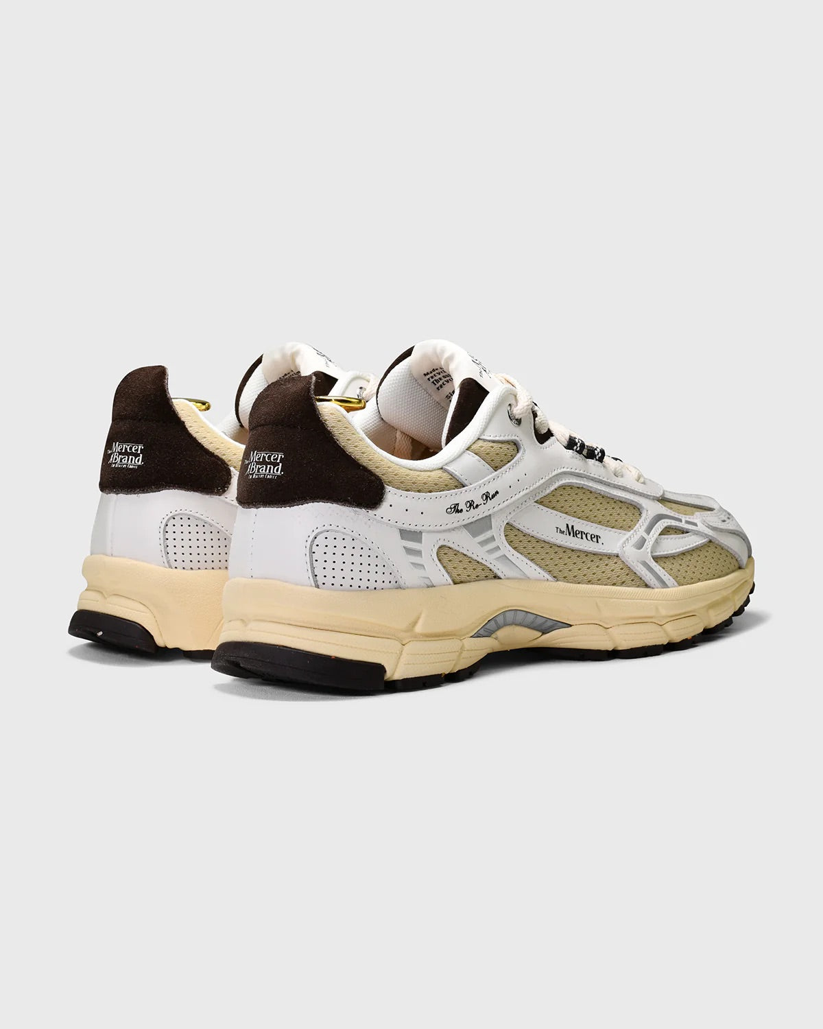 The Re-Run Vintage White/Brown