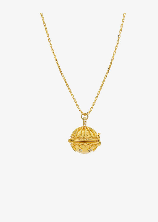 Gold Protection Necklace
