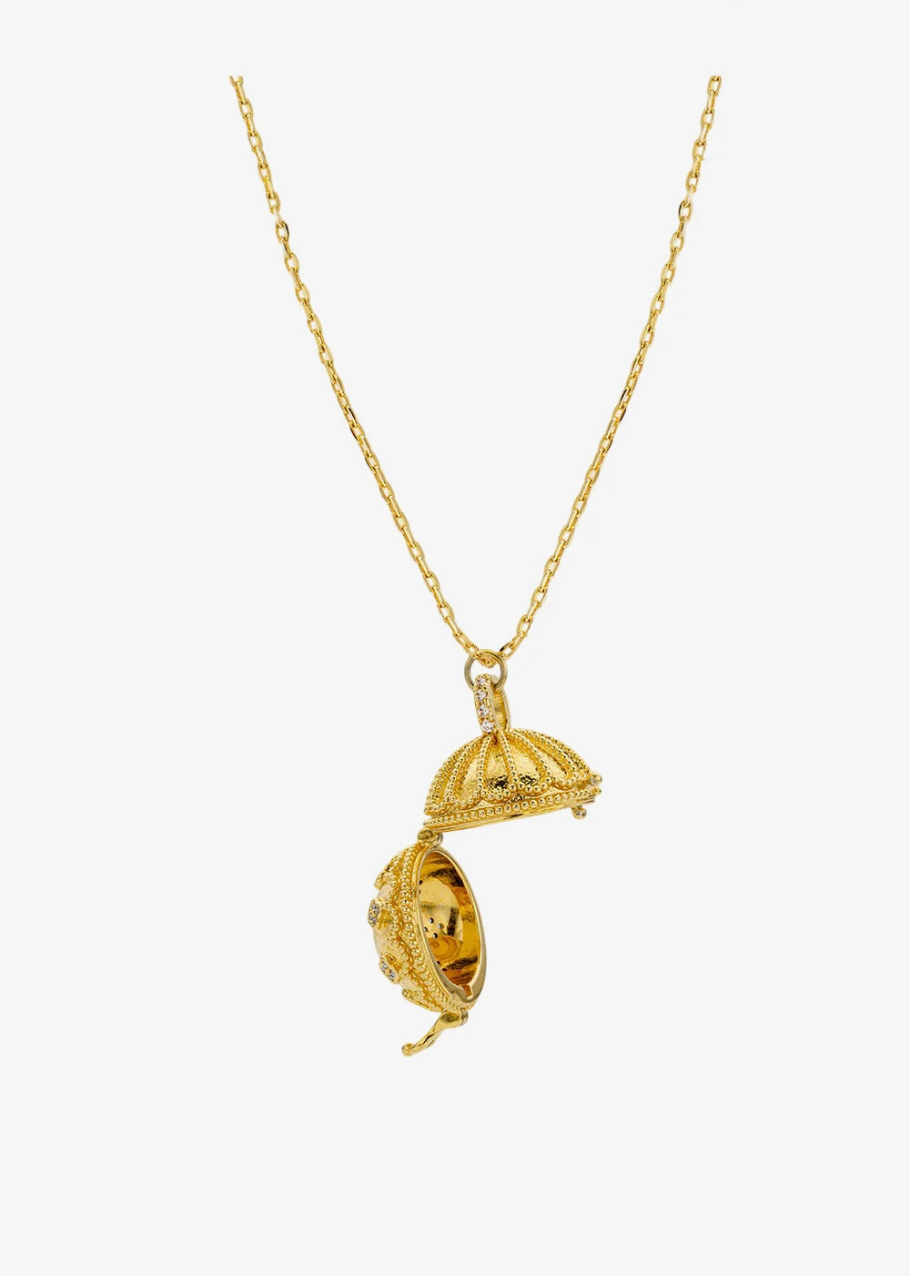 Gold Protection Necklace