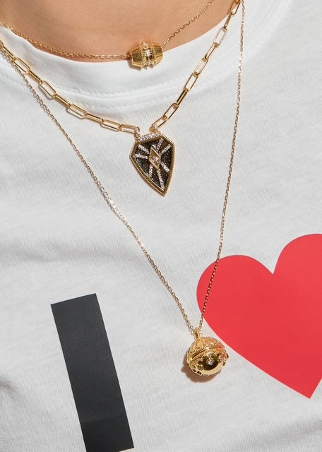 Gold Protection Necklace