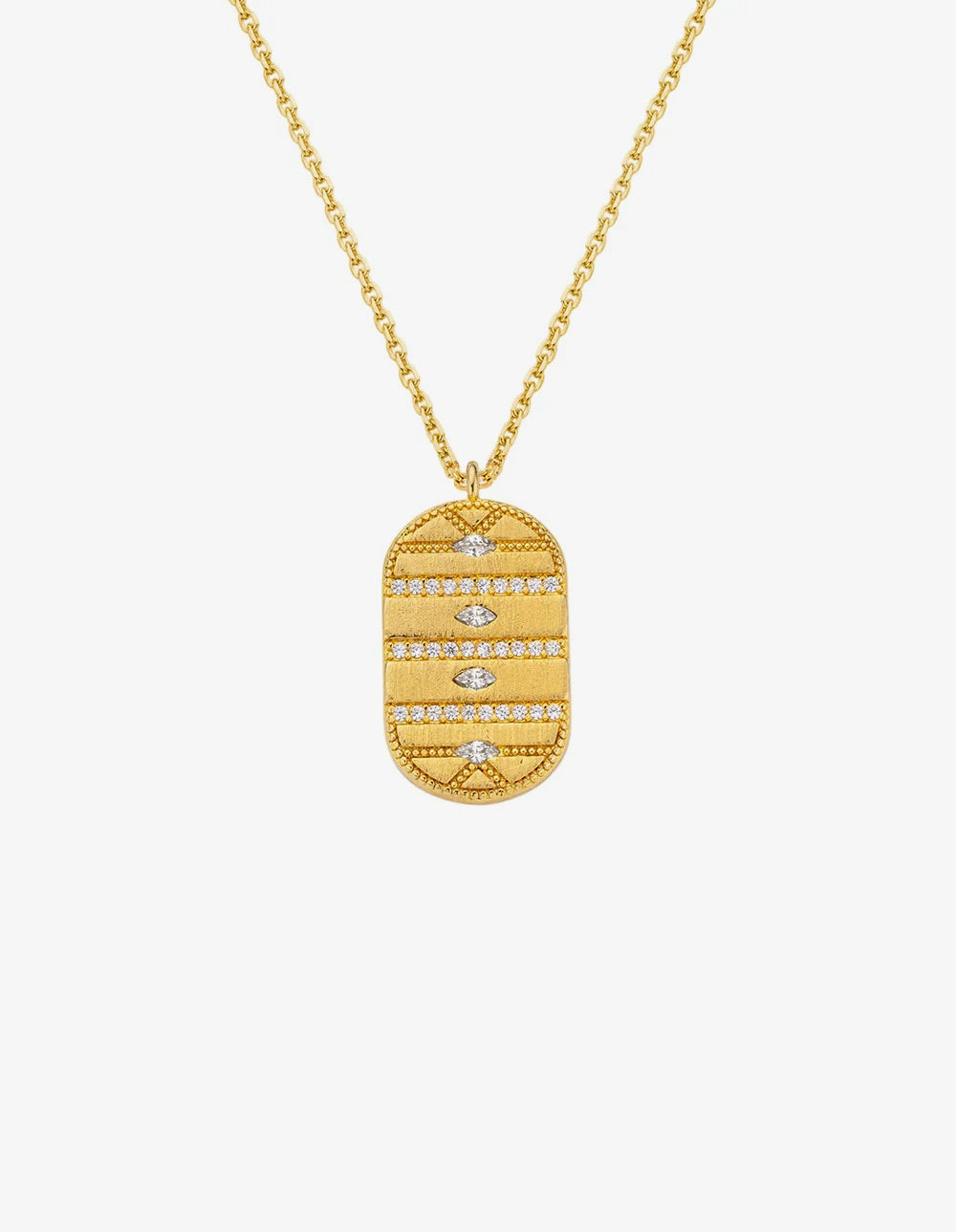 Code Pendant Necklace