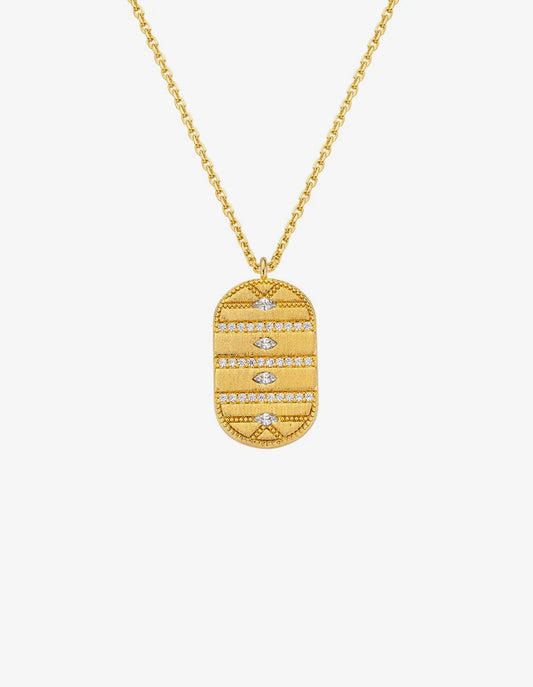 Code Pendant Necklace