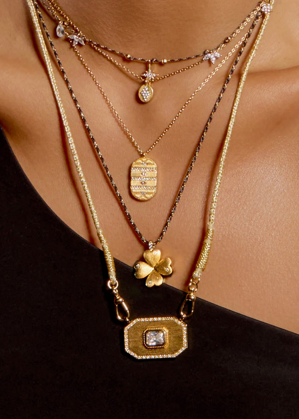 Code Pendant Necklace
