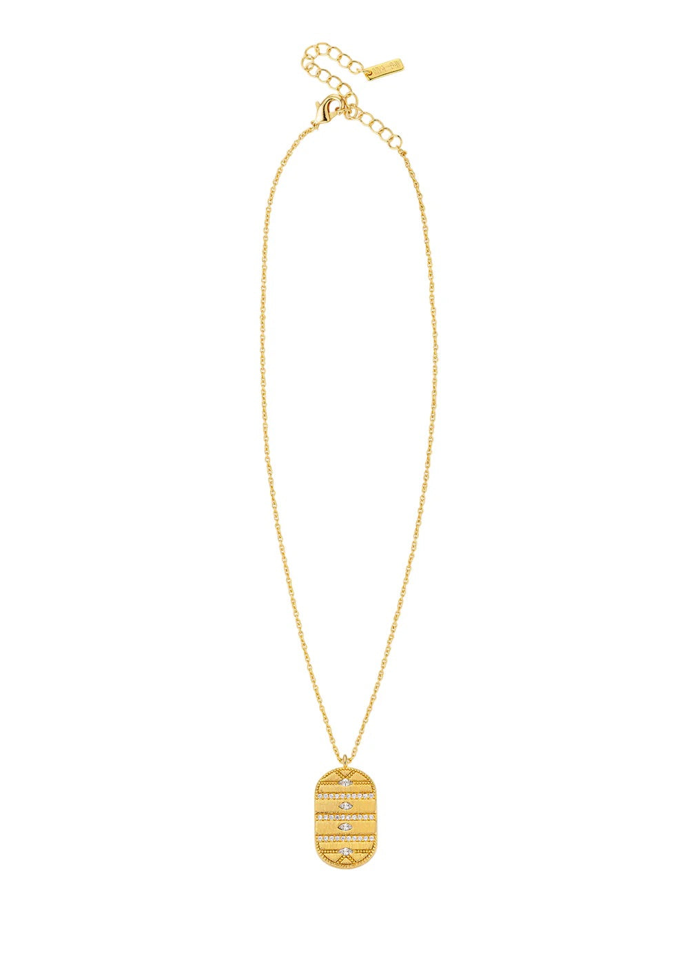 Code Pendant Necklace