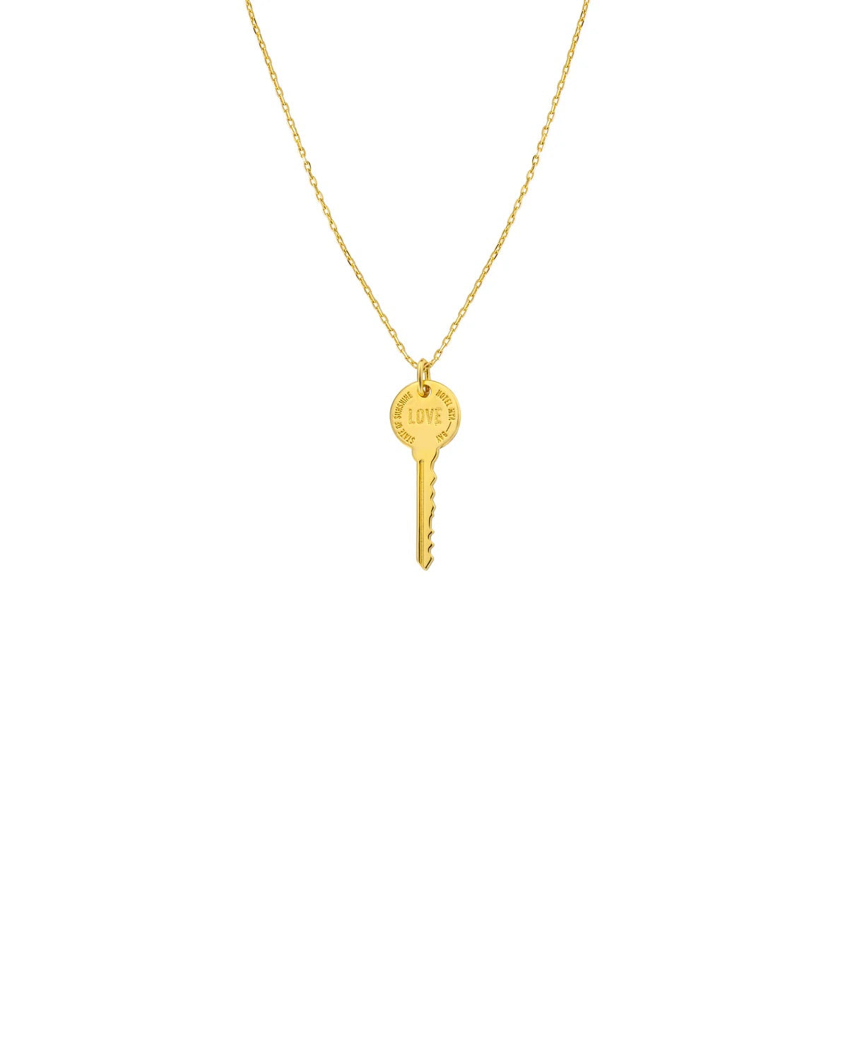 Love Key Necklace