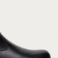 Nero Giardini Black Low Platform Ankle Boot, toe detail