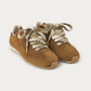 NUBIKK Billy Lou Cognac Suede Sneaker with Dip-Dye Laces, pair view