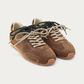 NUBIKK Billy Lou Cognac Suede Sneaker with Double Laces, pair view