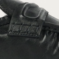 NUBIKK Riley Mio Black Leather Loafer, upper detail