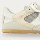 NUBIKK Riley Morgan Beige Combo Sneaker, heel detail