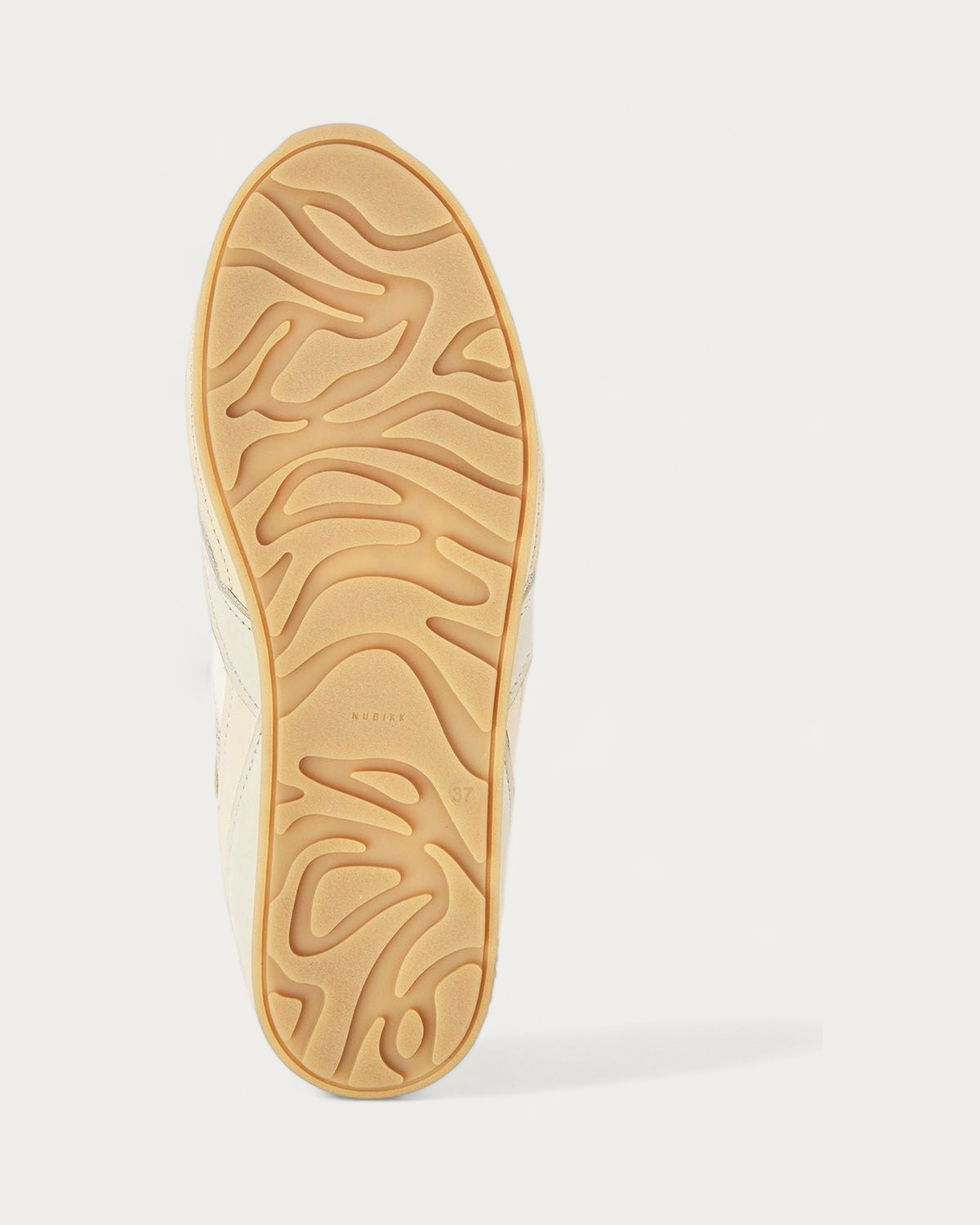 NUBIKK Riley Morgan Beige Combo Sneaker, outsole