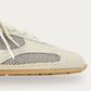 NUBIKK Riley Morgan Beige Combo Sneaker, toe detail