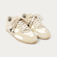NUBIKK Riley Morgan Beige Hairy Suede Sneaker, pair view