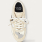 NUBIKK Riley Morgan Beige Hairy Suede Sneaker, top view